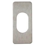 Souber Small Oval Stick On Escutcheon
