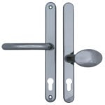 Fab & Fix Blenheim Lever Moveable Pad UPVC Multipoint Door Handles - 92mm/62mm PZ Sprung 240mm Screw Centres