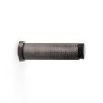 Alexander & Wilks AW600-75-DBZPVD Brunel Knurled Door Stop - Dark Bronze PVD (LEAD TIME: 2-3 DAYS)