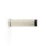 Alexander & Wilks AW602-75-PNPVD Reeded Projection Door Stop - Polished Nickel PVD (LEAD TIME: 2-3 DAYS)