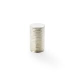 Alexander & Wilks AW800-35-SN Brunel Knurled Cylinder Cupboard Knob - Satin Nickel 35mm (LEAD TIME: 2-3 DAYS)