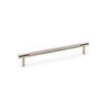 Alexander & Wilks AW810-160-SN Brunel Knurled T Bar Cupboard Handle - Satin Nickel Centres 160mm (LEAD TIME: 2-3 DAYS)