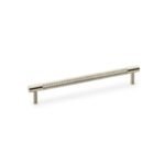 Alexander & Wilks AW810-192-SN Brunel Knurled T Bar Cupboard Handle - Satin Nickel Centres 192mm (LEAD TIME: 2-3 DAYS)