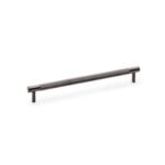 Alexander & Wilks AW810-224-DBZPVD Brunel Knurled T Bar Cupboard Handle - Dark Bronze Finish Centres 224mm (LEAD TIME: 2-3 DAYS)