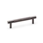 Alexander & Wilks AW810-96-DBZPVD Brunel Knurled T Bar Cupboard Handle - Dark Bronze PVD Centres 96mm (LEAD TIME: 2-3 DAYS)