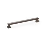 Alexander & Wilks AW813-224-DBZPVD Jesper Square Cabinet Pull Handle - Dark Bronze PVD 224mm (LEAD TIME: 2-3 DAYS)