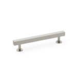 Alexander & Wilks AW815-128-SN Square T Bar Cabinet Pull Handle - Satin Nickel 128mm (LEAD TIME: 2-3 DAYS)