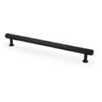 Alexander & Wilks AW830-224-BL Vesper Hex T Bar Cabinet Pull Black 224mm C/C (LEAD TIME: 2-3 DAYS)