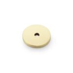 Alexander & Wilks AW895-25-SB Circular Backplate - Satin Brass Diameter 25mm (LEAD TIME: 2-3 DAYS)