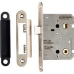 Eurospec BAE5030SN/R Easi-T Residential Bathroom Lock 78mm Radius (LEAD TIME: 2-3 DAYS)