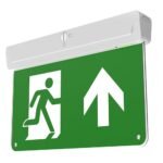 CQR BL/310/ST/WH/865 LED Emergency Blade Exit Sign -SELF-TEST- c/w Arrow Up Legend (LEAD TIME: 2-3 DAYS)