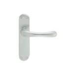 Carlisle Brass CBL12SC Ibra Lever On Backplate - Latch (LEAD TIME: 2-3 DAYS)