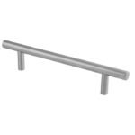Eurospec CSPT1225SSS/201 19mm Dia Straight T Bar Pull Handle G201 (225mm C/C) (LEAD TIME: 2-3 DAYS)