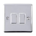 Eurolite EN2SWPCW 2-Gang Switch (LEAD TIME: 2-3 DAYS)