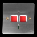CQR EPA/STD/SS Panic Button | Electronic | Grade 2/3 | Stainless Steel | Key Resettable (LEAD TIME: 2-3 DAYS)