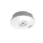 CQR ER/2/NM/WH/865 2W EM Surface D/Light incl. 2 lens, IP65, White (LEAD TIME: 2-3 DAYS)