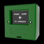 CQR FP2/GR/DP/LU FP2 Manual Call Point Double Pole - Green - London Underground (LEAD TIME: 2-3 DAYS)