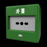 CQR FP3/GR/TP/B FP3 Manual Call Point Resettable Triple Pole With Buzzer - Green (LEAD TIME: 2-3 DAYS)