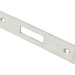 Eurospec FSF5007BSS/R Easi-T Forend Strikes & Fixing Pack Deadlocks - Bright Stainless Steel Radius Forend (LEAD TIME: 2-3 DAYS)