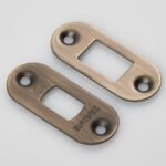 EuroSpec FSF5010AB/R Forend Strike & Fixing Pack to Suit Heavy Duty Tubular Deadbolt Radius (LEAD TIME: 2-3 DAYS)