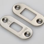 EuroSpec FSF5010SB/R Forend Strike & Fixing Pack to Suit Heavy Duty Tubular Deadbolt Radius (LEAD TIME: 2-3 DAYS)