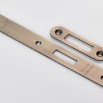EuroSpec FSF5015AB/R Forend Strike and Fixing Pack to Suit Din Euro Deadlock (Security) Radius (LEAD TIME: 2-3 DAYS)