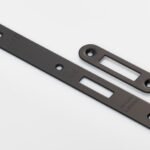 EuroSpec FSF5015MB/R Forend Strike and Fixing Pack to Suit Din Euro Deadlock (Security) Radius (LEAD TIME: 2-3 DAYS)