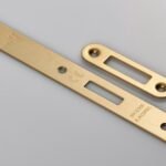 EuroSpec FSF5015SB/R Forend Strike and Fixing Pack to Suit Din Euro Deadlock (Security) Radius (LEAD TIME: 2-3 DAYS)