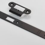 EuroSpec FSF5016MB/R Forend Strike and Fixing Pack to Suit Din Latch (Security) Radius (LEAD TIME: 2-3 DAYS)