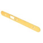 Eurospec FSF5031PVD/R Forend Strike & Fixing Pack To Suit Din Anti Thrust Night Latch - PVD Radius Forend (LEAD TIME: 2-3 DAYS)