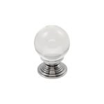 Carlisle Brass FTD690BCTC Clear Ball Knob 32mm (LEAD TIME: 2-3 DAYS)