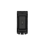 Eurolite G30KY-BKB-EL Grid & Modular Emergency Light Test - Matt Black (LEAD TIME: 2-3 DAYS)