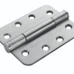 Eurospec H3N1207/14SSS/R Grade 14 Concealed Bearing Triple Knuckle Hinge Radius (LEAD TIME: 2-3 DAYS)