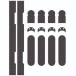 Eurospec INT1230 CI001230 Concealed Hinge Intumescent Fire Pack (LEAD TIME: 2-3 DAYS)