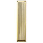 Carlisle Brass M1002 Queen Anne Finger Plate (LEAD TIME: 2-3 DAYS)