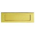 Carlisle Brass M36HPVD Plain Letter Plate (LEAD TIME: 2-3 DAYS)