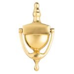 Carlisle Brass M38B Victorian Urn Door Knocker 196mm - Polished Brass (LEAD TIME: 2-3 DAYS)