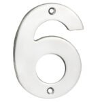 Eurospec NUM10106/9BSS Numerals Number 6/9 (LEAD TIME: 2-3 DAYS)