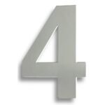 Eurospec NUM10174BSS Stainless Steel 7" Numerals (0-9) (Number 4) (LEAD TIME: 2-3 DAYS)