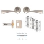 Carlisle Brass UDP007SN/INTB Sintra Latch Pack Ultimate Door Pack (LEAD TIME: 2-3 DAYS)
