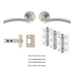 Carlisle Brass UDP008SNCP/INTB Sines Latch Pack Ultimate Door Pack (LEAD TIME: 2-3 DAYS)