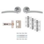 Carlisle Brass UDP009CP/INTB Tavira Latch Pack Ultimate Door Pack (LEAD TIME: 2-3 DAYS)