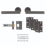 Carlisle Brass UDP010ANT/INTB Lagos Latch Pack - Ultimate Door Pack (LEAD TIME: 2-3 DAYS)