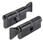 Zoo V5 Euro Key And Turn Cylinders - Black Finish (LEAD TIME: 2-3 DAYS)