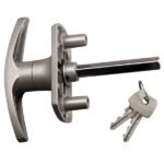 Henderson T Locking Handle - Silver (LEAD TIME: 3-5 DAYS)